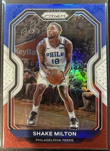 2020-21 Panini Prizm Red White Blue #131 Shake Milton - 76ers - Picture 1 of 1