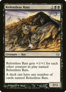 Relentless Rats - Fifth Dawn - Magic the Gathering MTG - Picture 1 of 1