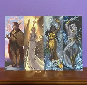 Fairyloot Poseidon, Oshun, Ares, & Nike Mythology Bookmarks - Picture 1 of 2