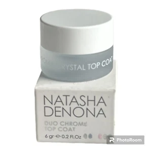 Natasha Denona Duo Chrome Top Coat Lavender Gold Silver 0.2 oz NIB - Picture 1 of 2