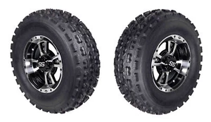 Kit de neumático delantero MASSFX 22x7-10 ATV y rueda mecanizada 10x5 4/156 22x7x10 (paquete de 2) - Imagen 1 de 4