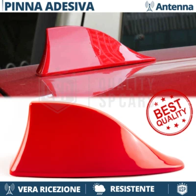 Antenna PINNA DI SQUALO Rossa PER DODGE DURANGO, JOURNEY Ricezione AM-FM-DAB - Immagine 1 di 4