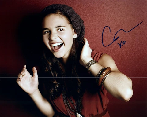 CARLY ROSE SONENCLAR AUTOGRAPH SIGNED 8X10 PHOTO #15 SINGER X-FACTOR SUBURBIA Cover