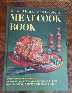 Better Homes and Garden Meat Cookbook Over 400 Recipes Hardcover 1970 - Imagen 1 de 8