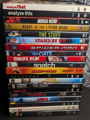 Various DVDs - USED LOT - Horror Comedy Action Physical Media Movies - Image 1 of 4