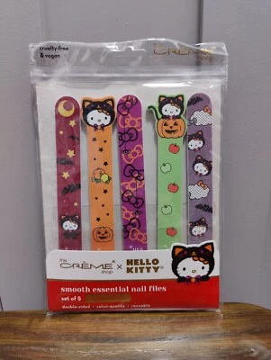 The Creme Shop Hello Kitty Conjunto de 5 Arquivos de Unhas de Halloween Novo! - Imagem 1 de 2