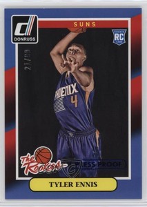 2014 Panini Donruss The Rookies Press Proof Blue /99 Tyler Ennis #23 Rookie RC