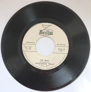 Marguerite Trina PROMOTIONAL Promo THE BRAT ROCKING TREE 45 RPM Bella Record V2 - Picture 1 of 6