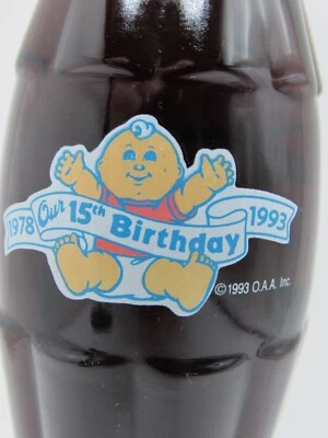 BABYLAND GENERAL HOSPITAL - Parche de repollo - Botella de Coca Cola - 15 aniversario Foto 1 de 4