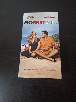 50 First Dates (VHS, 2004) Adam Sandler  drew barrymore - Image 1 of 3