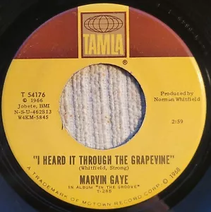 Marvin Gaye "I Heard It Through The Grapevine / You're What's Happening...VG - Picture 1 of 3