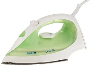 New Philips GC1010/01, 1200-Watt Steam Iron ceramic sole-plate (Green)-Free Post - Picture 1 of 5
