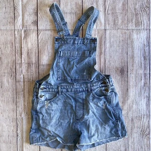 DL1962 Denim Short Overalls XS READ DESCRIPTION - Imagen 1 de 12