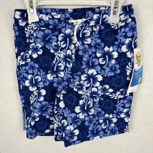 Banana Boat Boys Swim Trunks Set of 2 Size 5 Blue Tropical Built in Liner Pocket - Picture 1 of 11