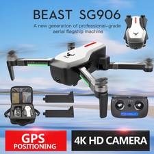 SG906 GPS 5G Wifi 4K RC Drone Brushless Flusso Ottico Quadcopter Con Borsa H1J1