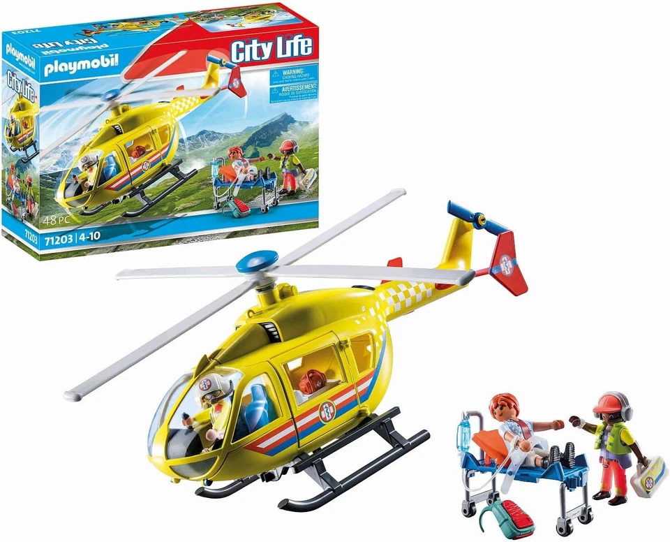 PLAYMOBIL City Life 71203 Rettungshelikopter