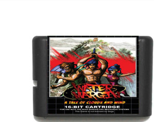 Water Margin 16 bit MD Game Card For Sega Mega Drive For Genesis