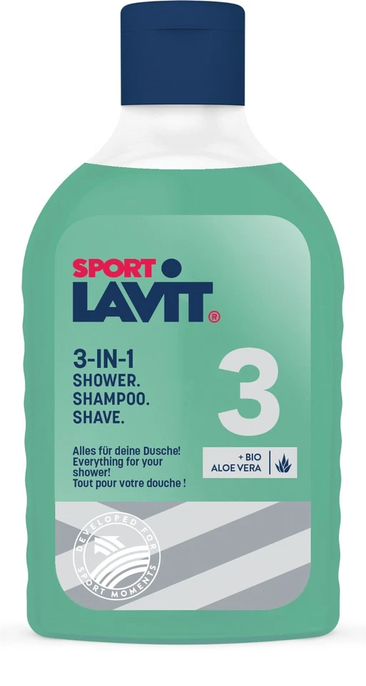 Sport Lavit 3in1 Shower Gel 250ml - Für Kopf, Haut und Haare geeignet
