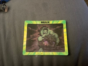 Tarjeta holográfica Marvel Hulk 2003 Kraft Cheese Nips/Ritz Bits promoción promocional - Imagen 1 de 2
