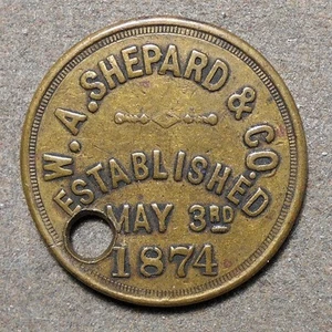 W.A. Shepard & Co., Established May 3rd, 1874 Commercial Business Exchange Fr - Picture 1 of 2