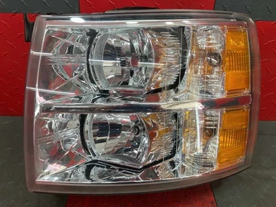 Farol de halogênio para motorista Chevrolet Silverado LH 2007-2013 *Guia DMGD* - Imagem 1 de 4