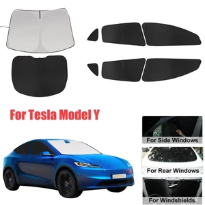 Parabrisas trasero ventanas laterales completas para Tesla modelo Y 2025 parasol - Imagen 1 de 8