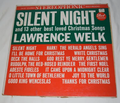 Lawrence Welk Silent Night Christmas Songs Lp - Image 1 of 4