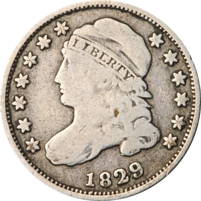 Монета номиналом 10 центов 1829 — JR-3 R-4 отличные предложения от Executive Coin Company - Изображение 1 из 2