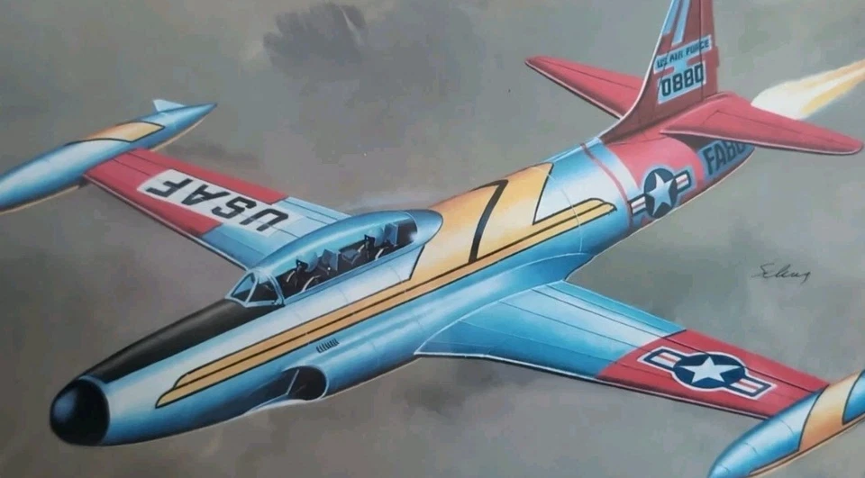 Hobby Craft Lockheed F-94B Starfire 1992 kit escala 1:48 #HC1598 sellado vintage Foto 1 de 4