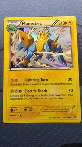 Pokemon Karte Manectric XY Primal Clash 61/160 Holo Rare - Bild 1 von 3