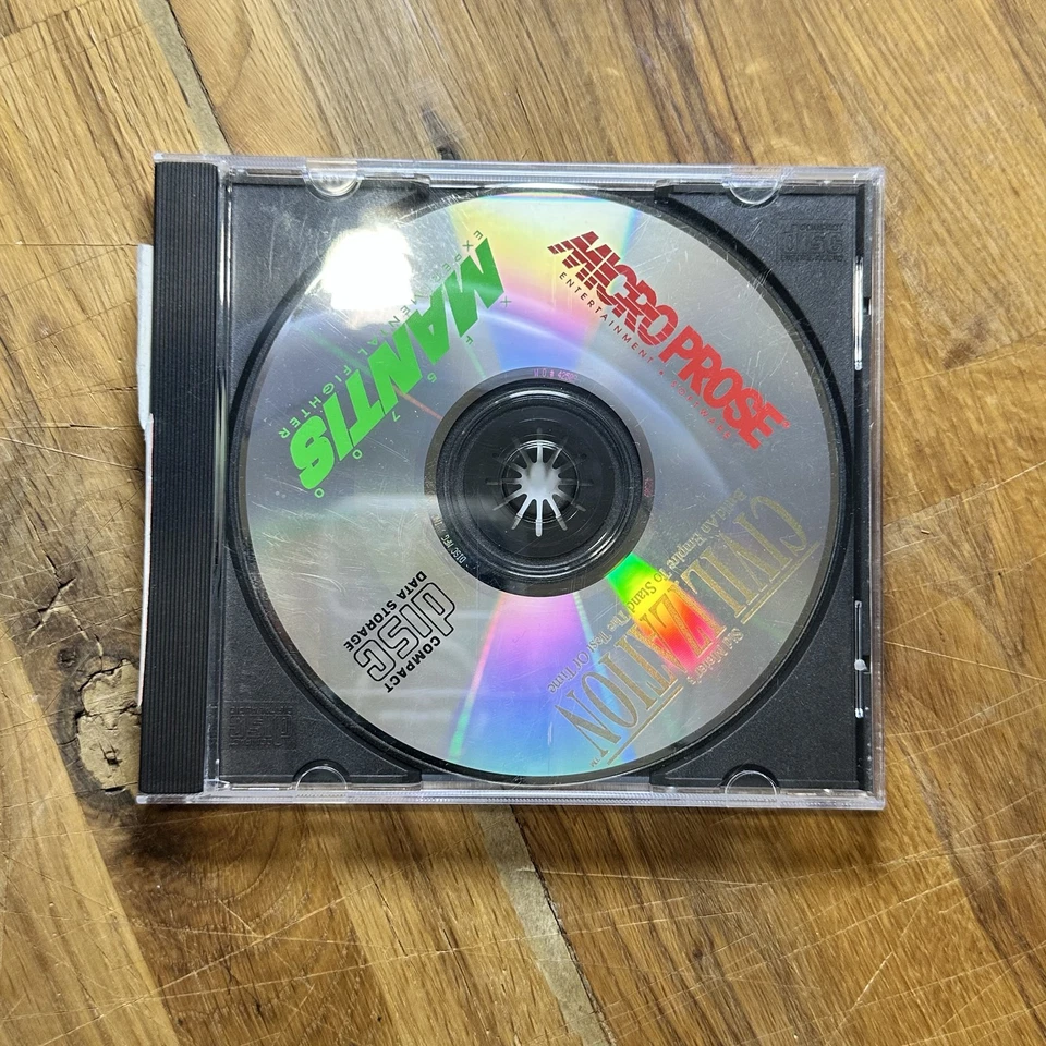 Sid Meier's Civilization & XF5700 Mantis Experimental Fighter MicroProse PC Game - Image 1 of 2