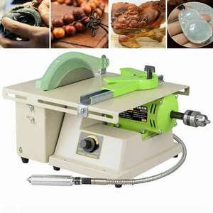 Máquina tampón pulidora de banco para pulir joyas roca 1380 W 220 V y - Imagen 1 de 12