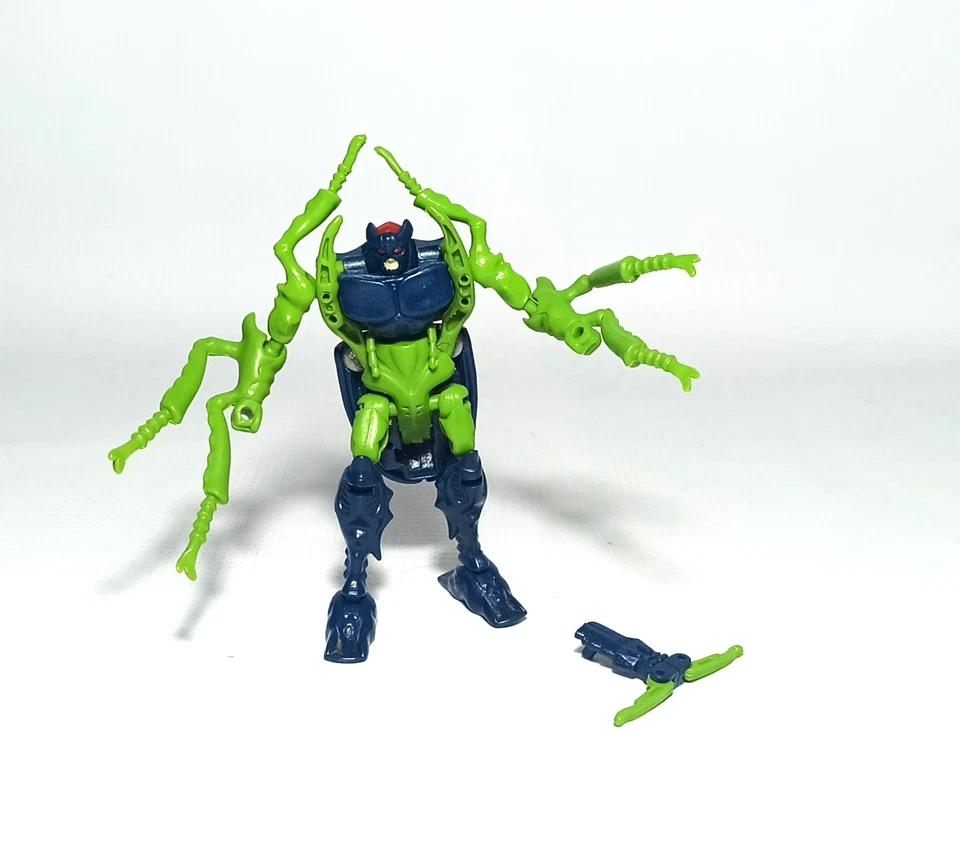 HASBRO VTG 1996 TRANSFORMERS BEAST WARS BASIC CLASS INSECTICON 100% COMPLETE - Image 1 of 4