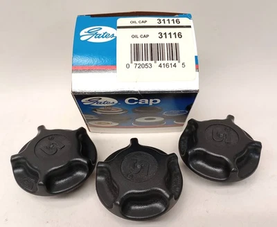 Gates 31116 Oil Filler Cap 7031850 MO104 (Pack Of 3) - Image 1 of 4