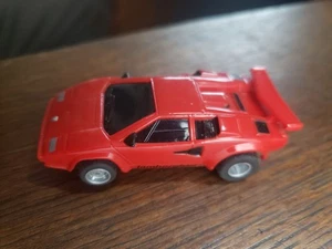 Tyco Magnum 440-X2 LAMBORGHINI COUNTACH - Slot Car HO Rosso #8924 - Foto 1 di 9