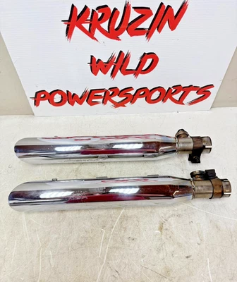 Silenciadores deslizantes sistema de exaustão 2004 HARLEY SPORTSTER R Screamin Eagle II - Imagem 1 de 4