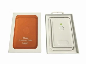 Empty Fox Orange iPhone FineWoven Wallet Box Retail Package No Wallet - Picture 1 of 4