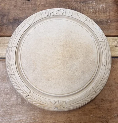 Carved Bread Board Kitchenalia English Country Farmhouse Cottage  - Image 1 of 4