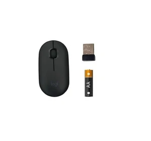 Logitech Pebble M350 Wireless Mouse Bluetooth 2.4GHz Receiver Silent Slim PC/Mac - Picture 1 of 12