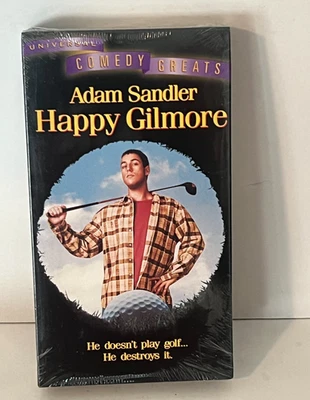 Happy Gilmore Vhs 1996 New Adam Sandler Universal Home Video - Image 1 of 4