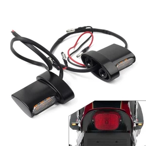 Luz intermitente LED de intermitente de señal de giro trasera para motocicleta para Softail Sportster - Imagen 1 de 12