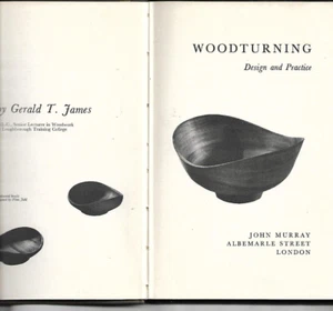 Woodturning Design and Practice by Gerald T James H/B 1961 - Picture 1 of 1