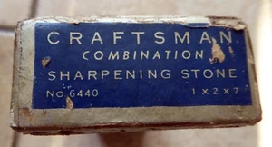 ARTESANO VINTAGE Nº Piedra de afilar combinada 6440 1 x 2 x 7 en caja - Imagen 1 de 5