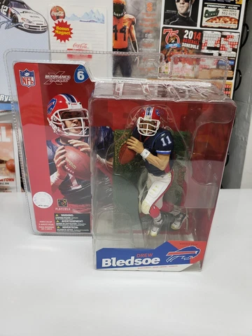 Drew Bledsoe Buffalo Bills McFARLANE NFL SERIES 6 Figure Bills Mafia NFL Legend Cover
