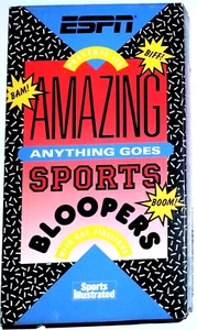 ESPN Presents - It's Amazing Anything Goes Sports Bloopers (VHS, 1989)(Sports) - Foto 1 di 7