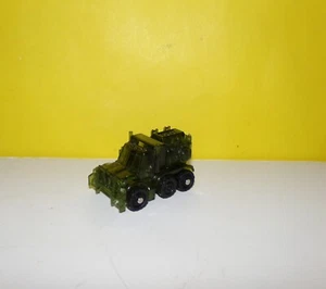 2011 HASBRO TOMY TRANSFORMERS MINI BOT SHOTS GREEN JEEP TRUCK 2" - Picture 1 of 2