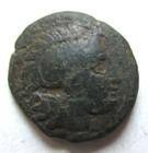 Ancient Greek Kings of Thrace Lysimachus (323-328Bc) Ae19 Athena/Lion