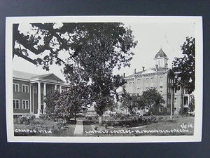 McMinnville Oregon ODER Linfield College Campus Echtfoto Postkarte RPPC 1925-42 - Bild 1 von 2