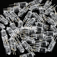 20 X Ultra Bright G4 Halogen Warm White 12V 20W Lamp Light Blubs Clear JC Type