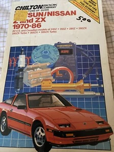 CHILTON DATSUN NISSAN Z AND ZX 1970-86 All Us And Canadian Models Repair # 6932 - Bild 1 von 3